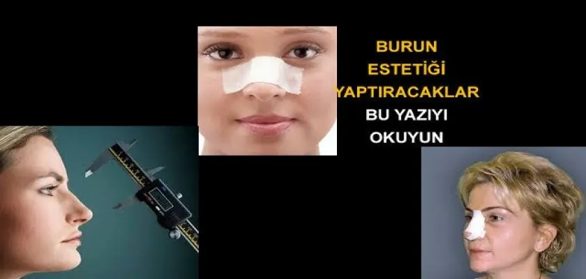 Estetik Burun Ameliyatı Nedir Nasıl yapılır?